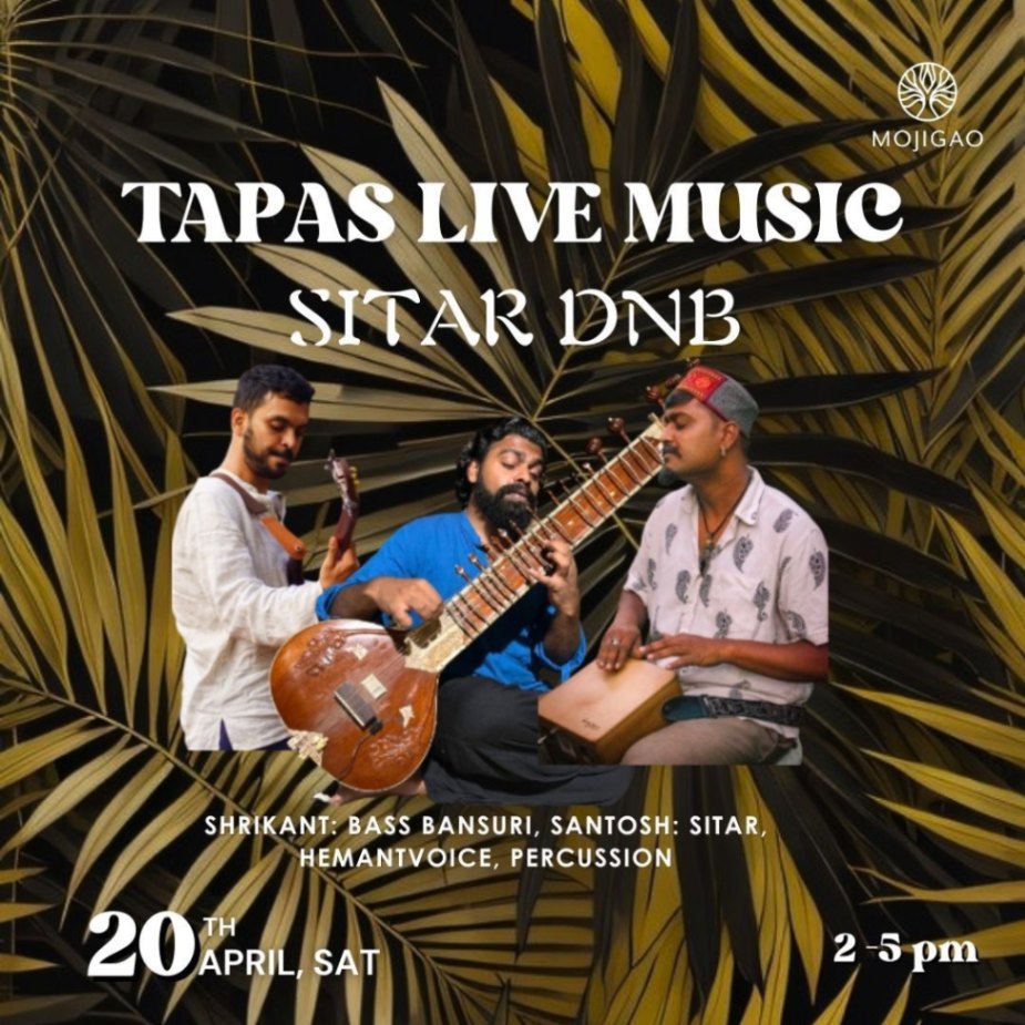 Tapas Live Music ft-Sitar Dnb