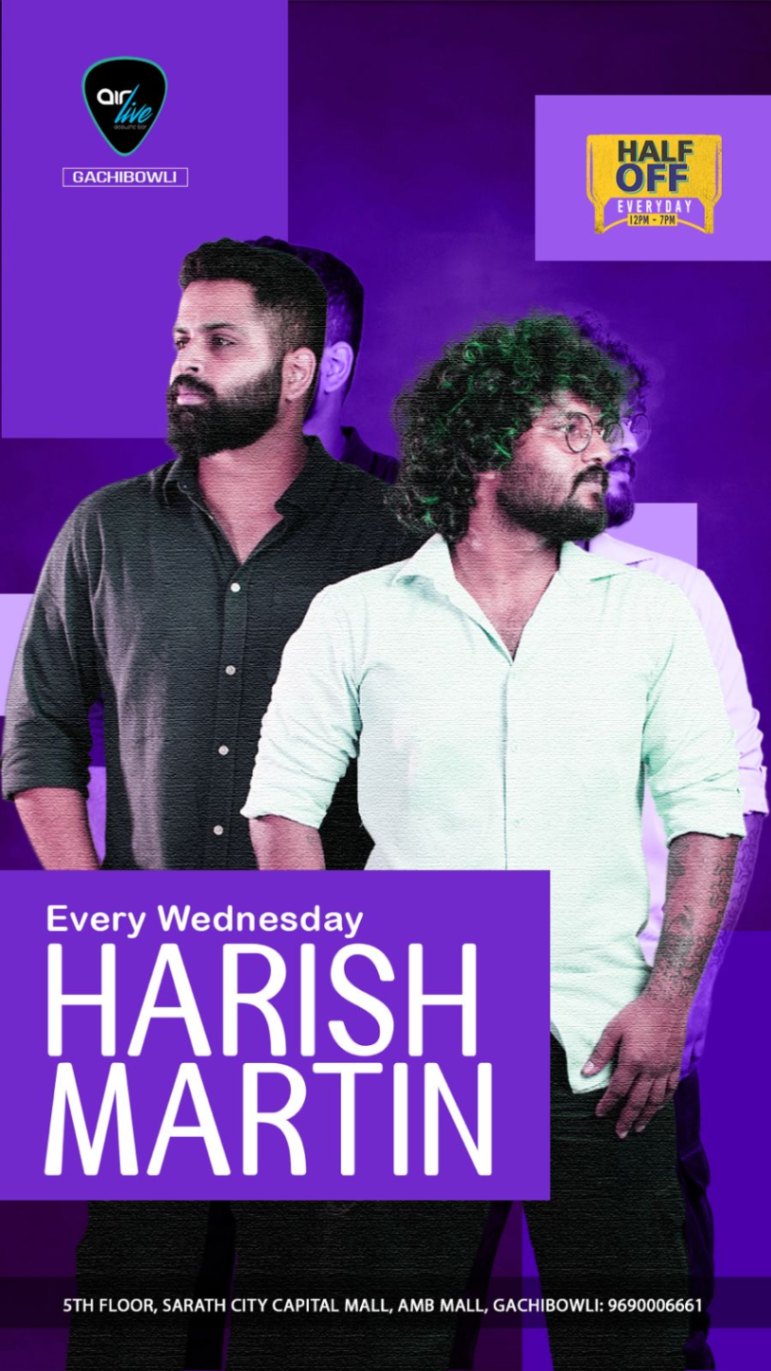 Wednesday Night Ft-Harish & Martin