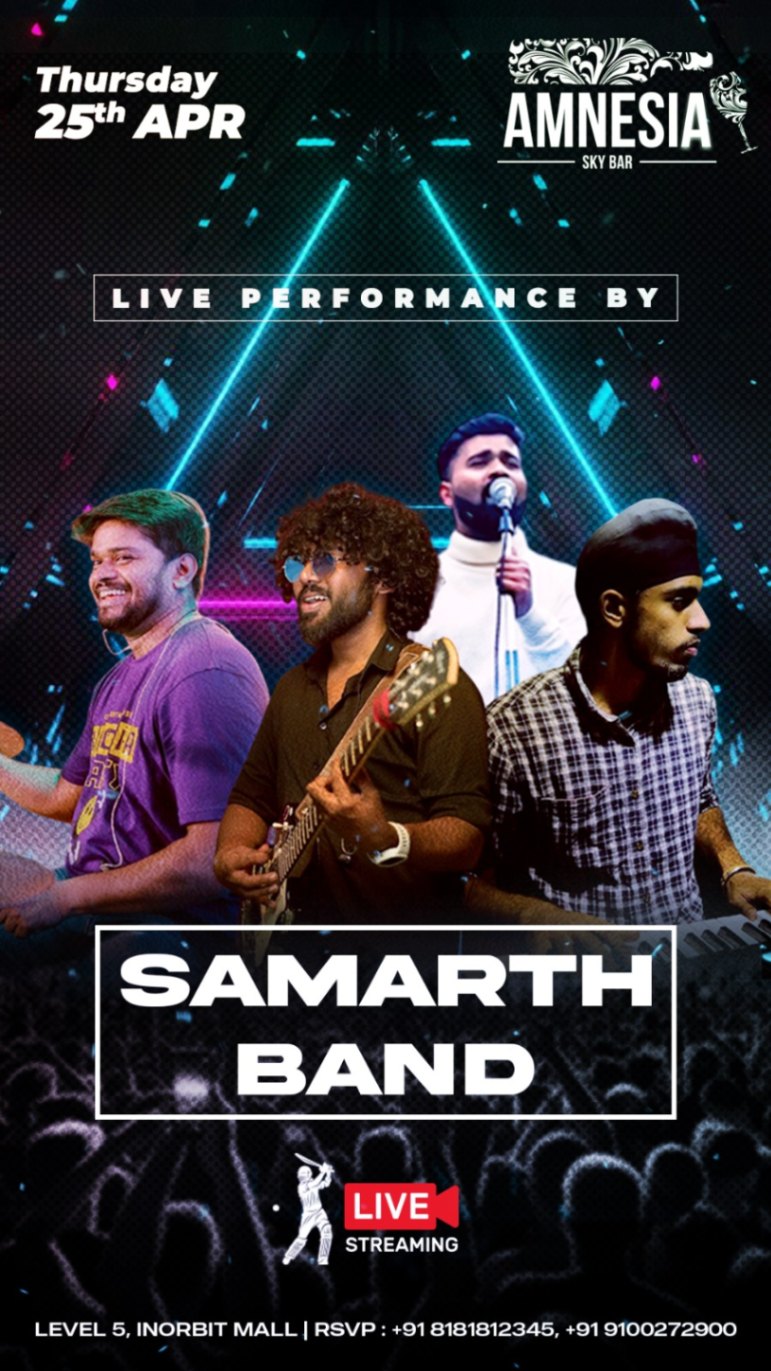 Thursday Night Live - ft Samarth Band