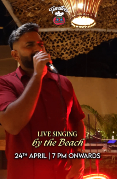 Live Singing by the Beach