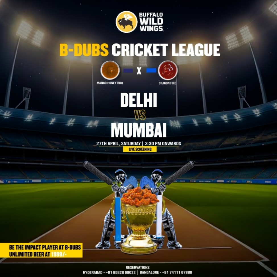 IPL Live Screening -Delhi VS MUMBAI