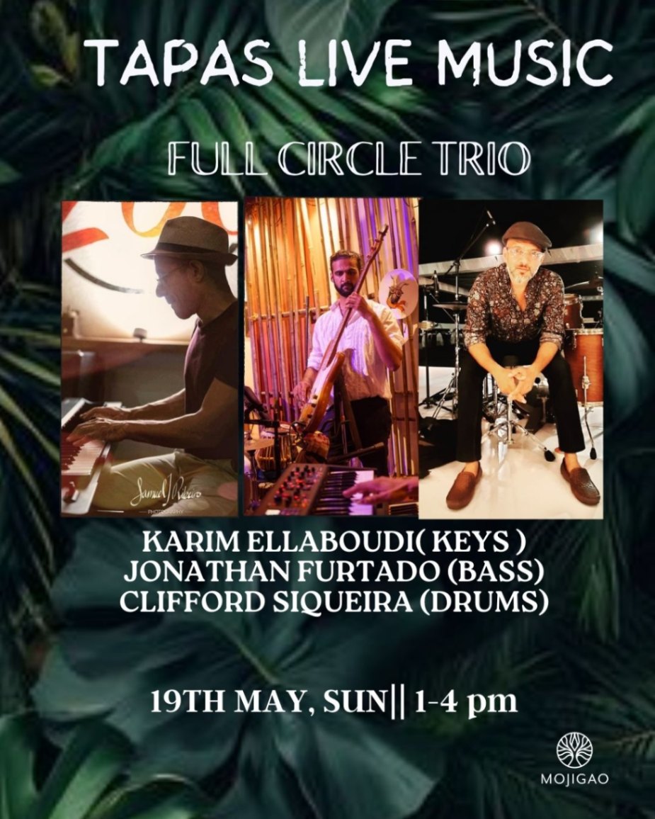 Tapas Live Music ft-Full Circle Trio