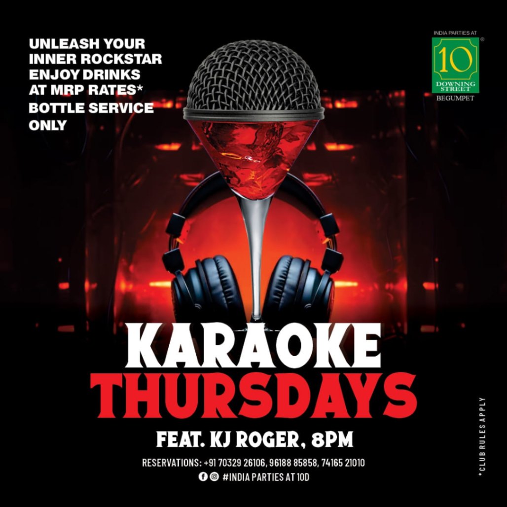 Karaoke Thursday - ft KJ Roger