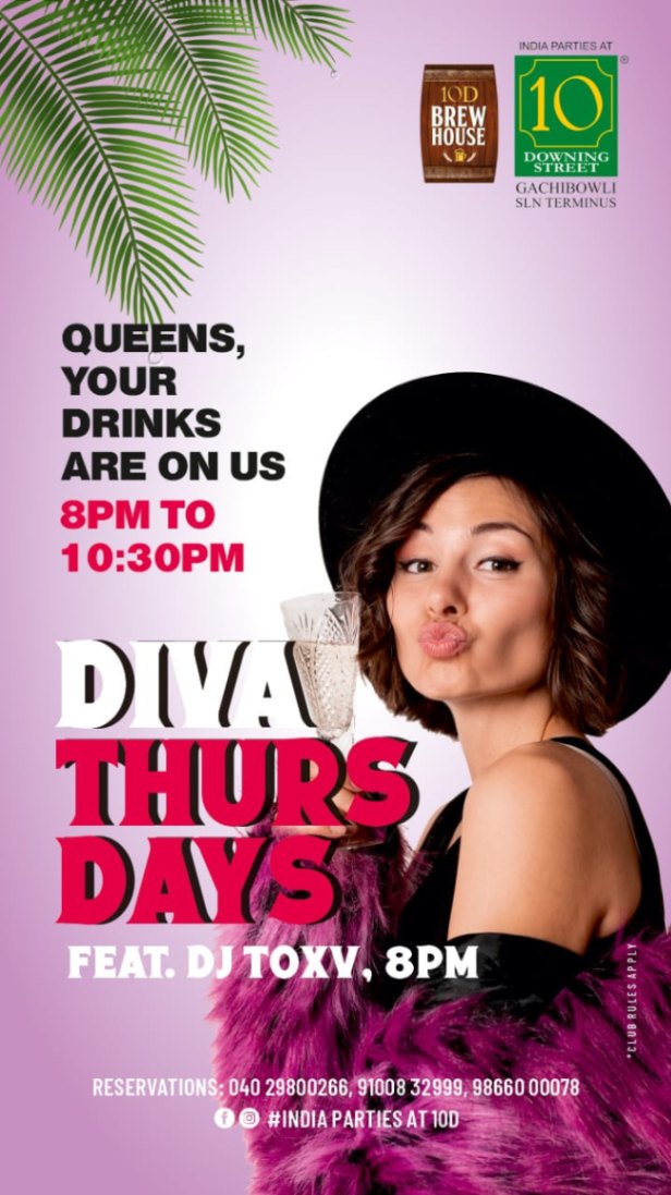 Diva Thursdays - ft DJ Toxv