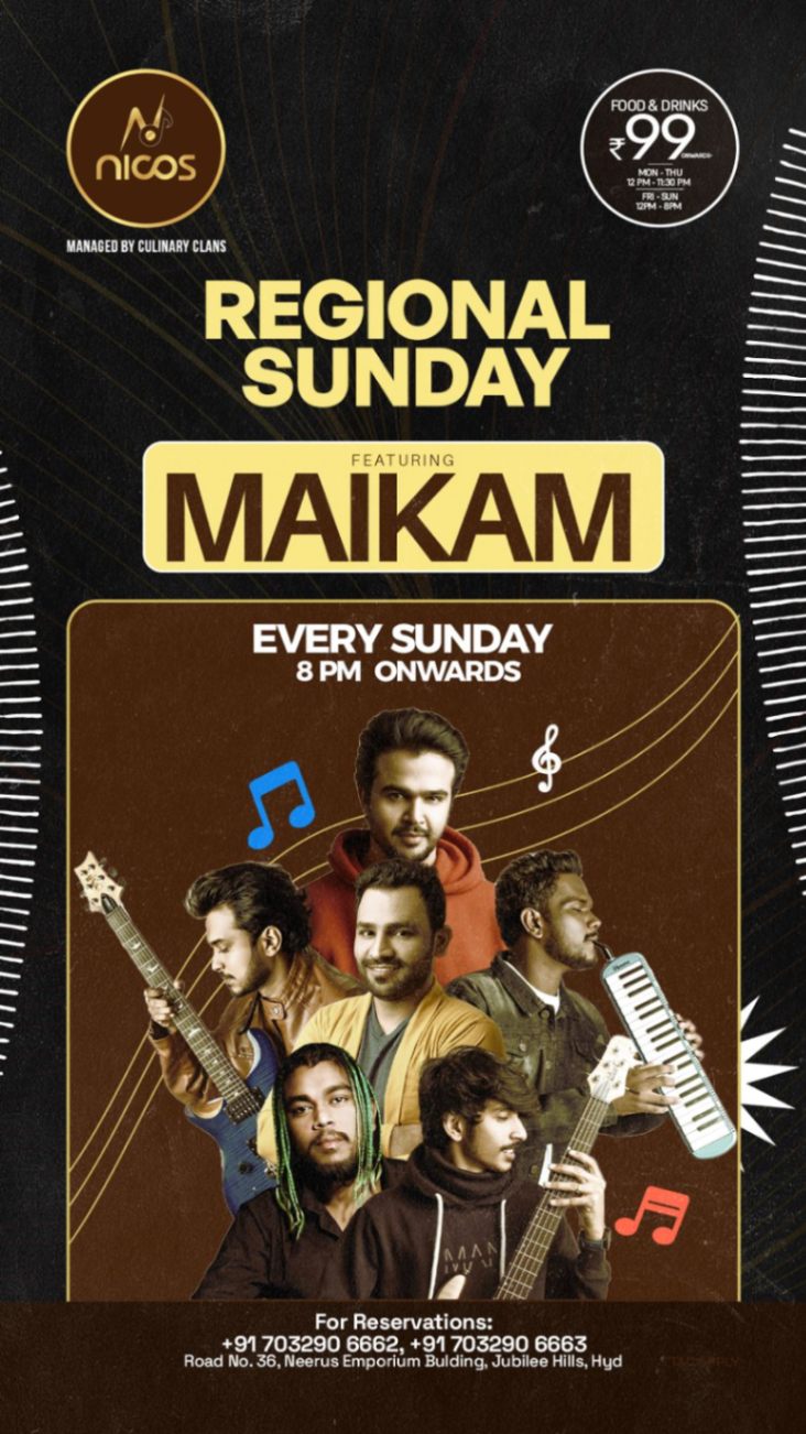 Regional Sunday Live - ft Maikam