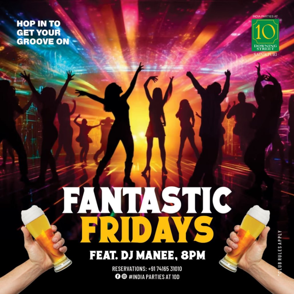 Fantastic Fridays - ft DJ Manee
