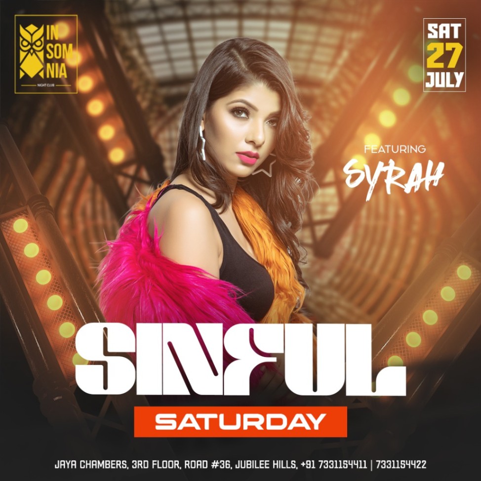 Sinful Saturday - Ft Syrah