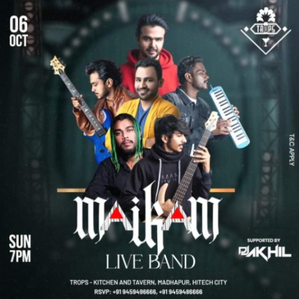 SUNDAY NIGHT LIVE - FT MAIKAM BAND