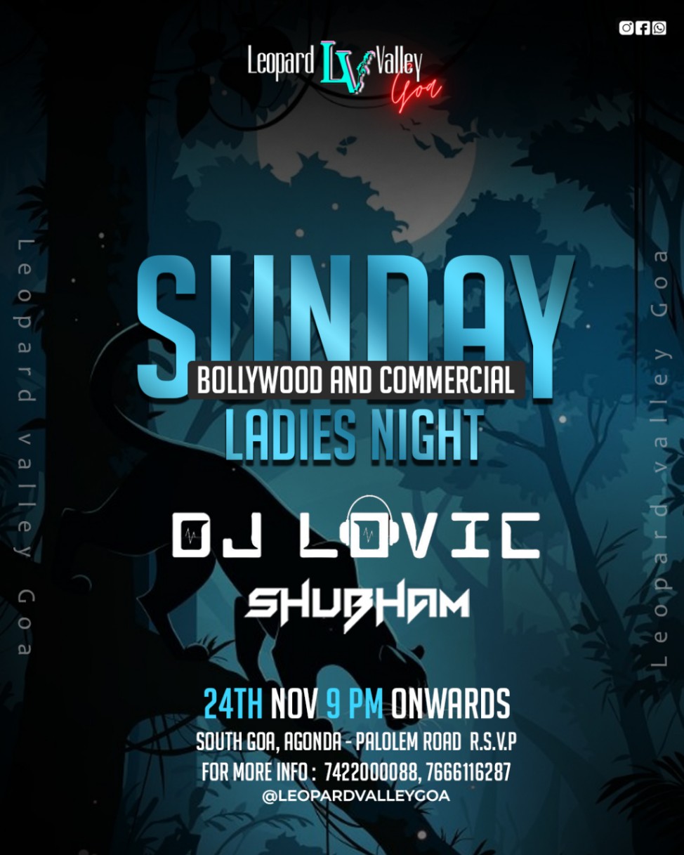 Bollywood and Commercial Ladies Night - ft Dj Lovic and Shubham