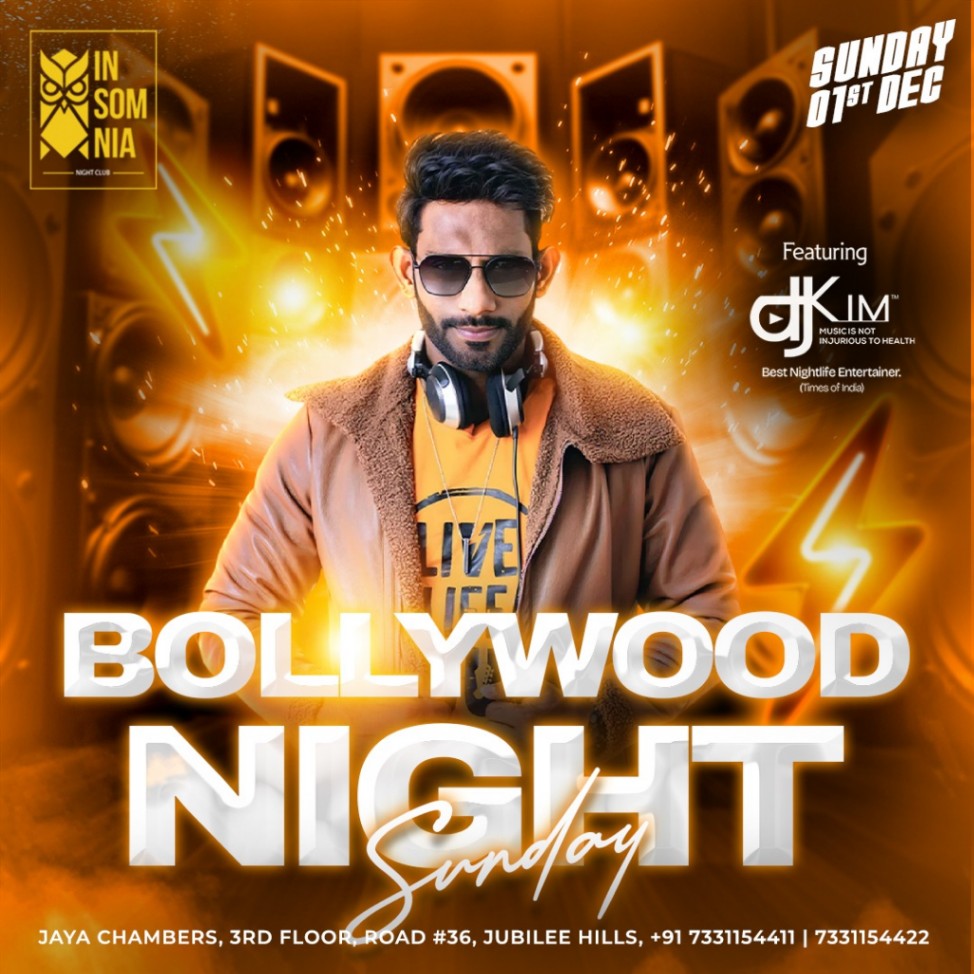 Sunday Bollywood Night - ft Dj Kim 