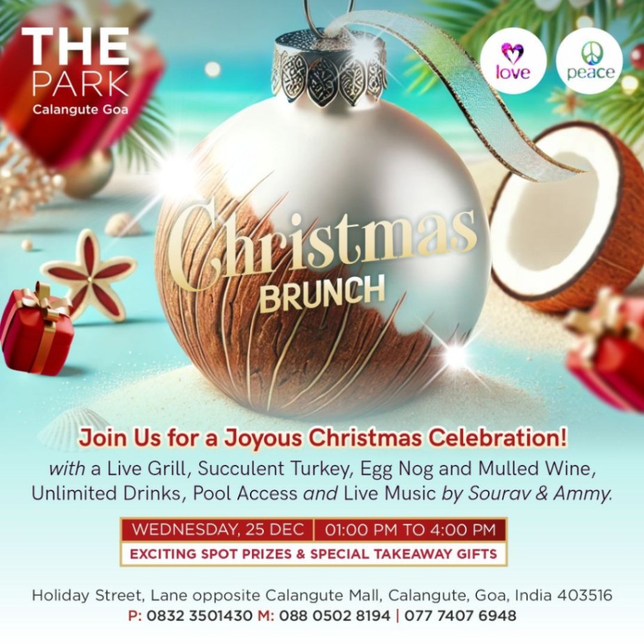 Christmas Brunch At The Park Calangute