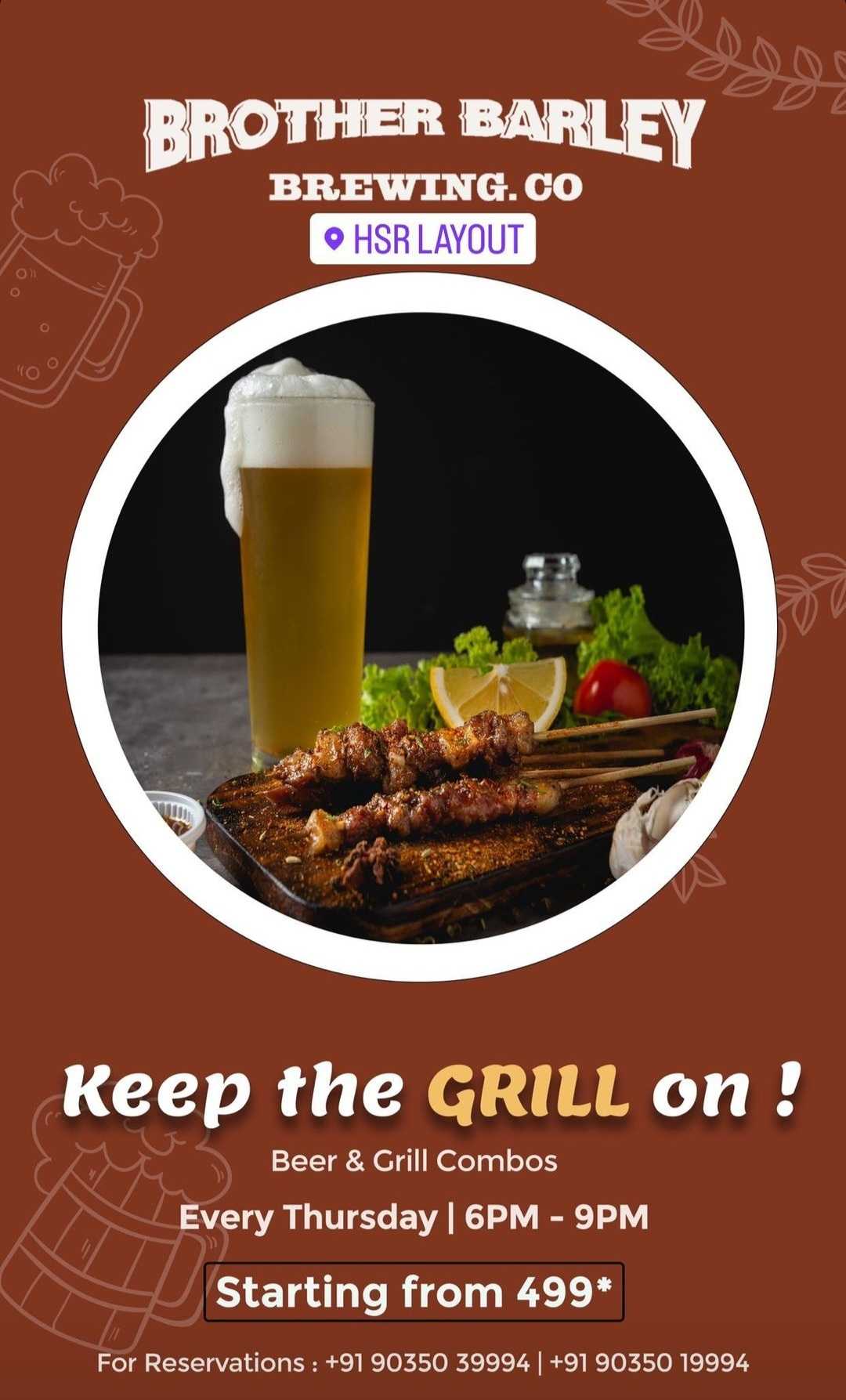 Keep the Grill ON - Beer & Grill Combos