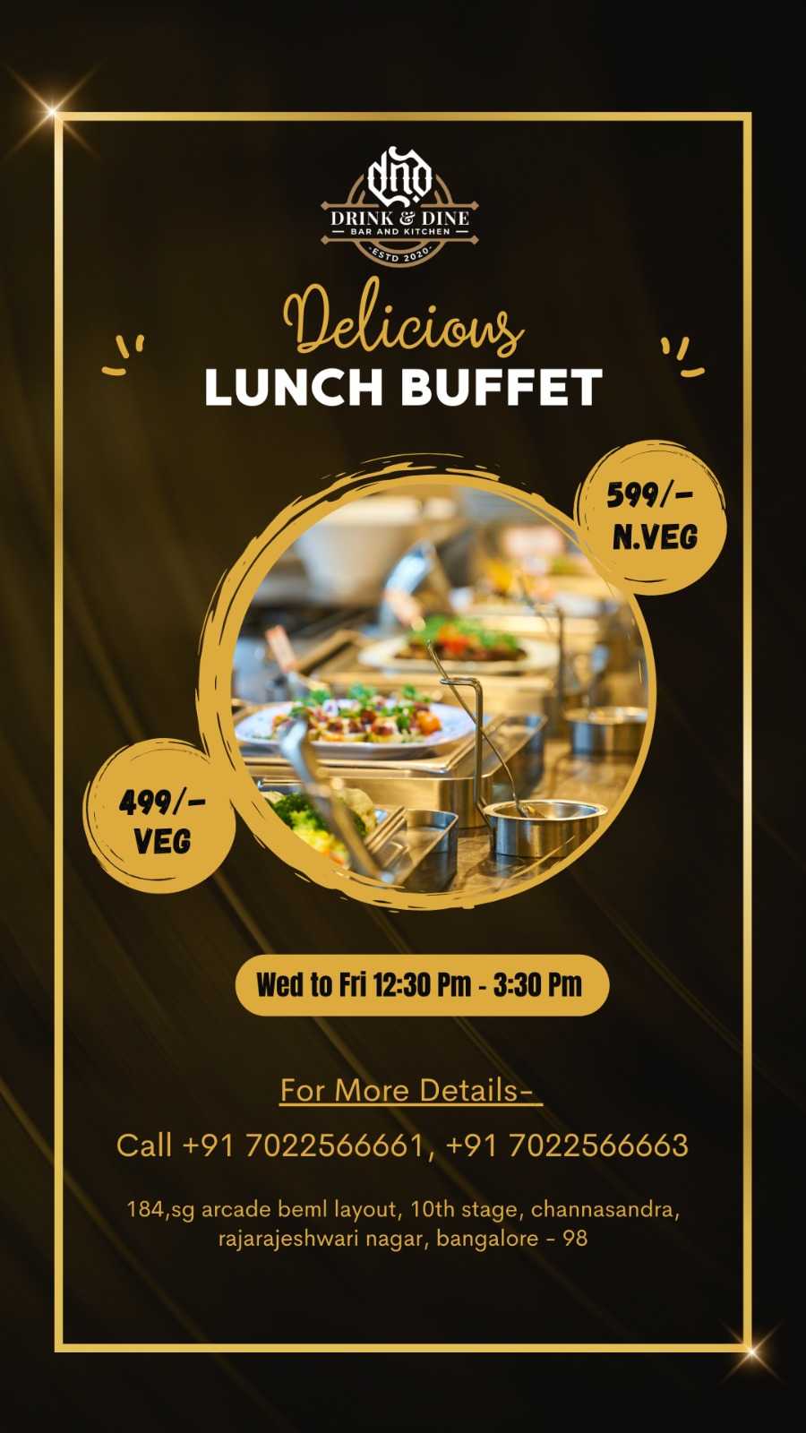 Delicious Lunch Buffet