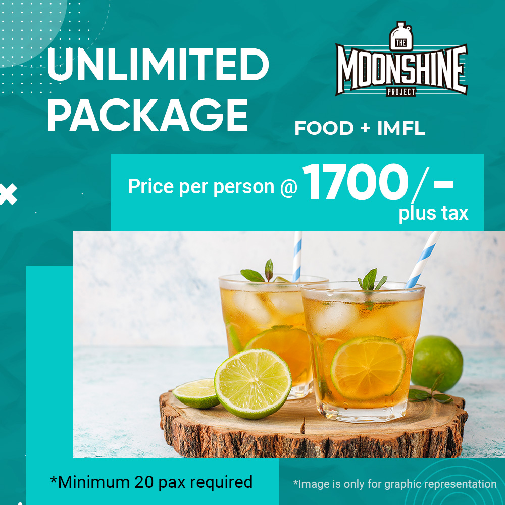 Food, IMFL Drinks - Unlimited Package @1700