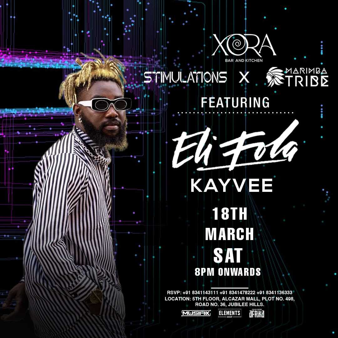 Stimulations x Marimba Tribe by Xora Bar & Kitchen, Afro House Event