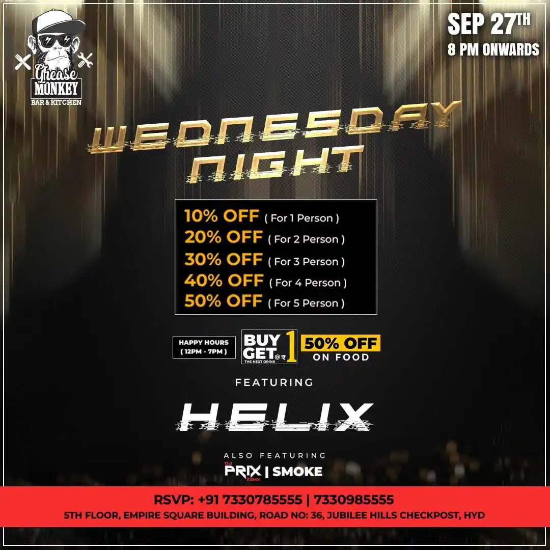 Wednesday Nights with DJ Helix