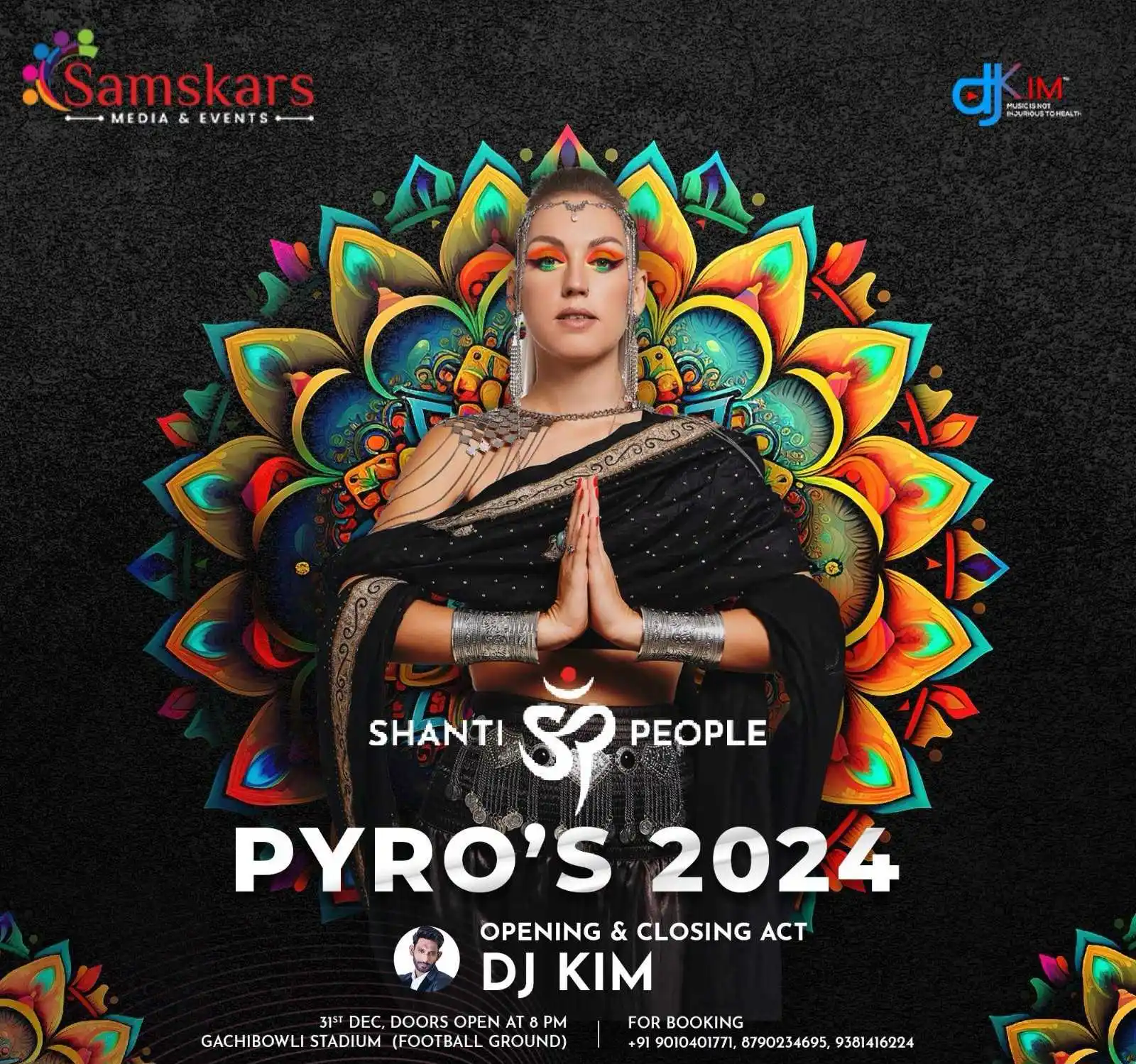 PYRO's 2024 NEW YEAR EVENT by Samskars Media & Events, New Year Bash