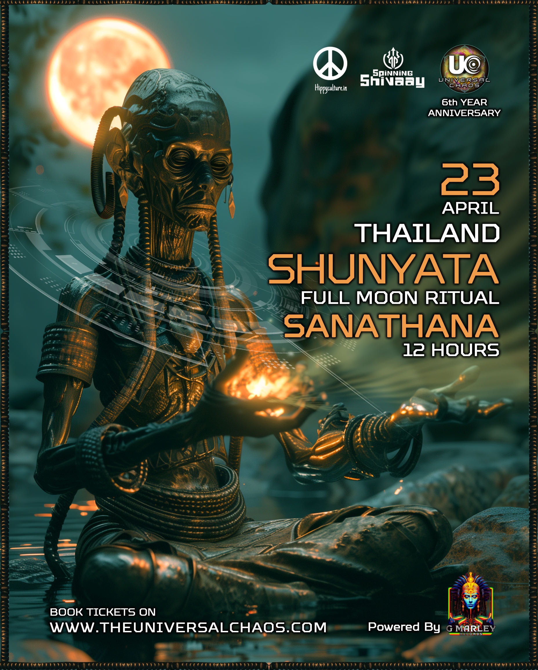 Shunyata Ritual | Sanathana | Thailand | April 23rd