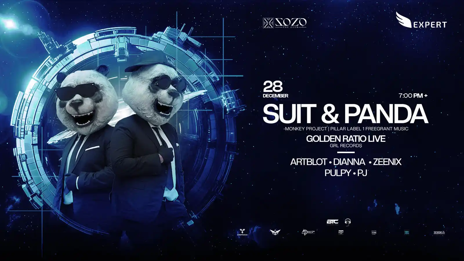 SUIT & PANDA at Zozo Club Bangalore