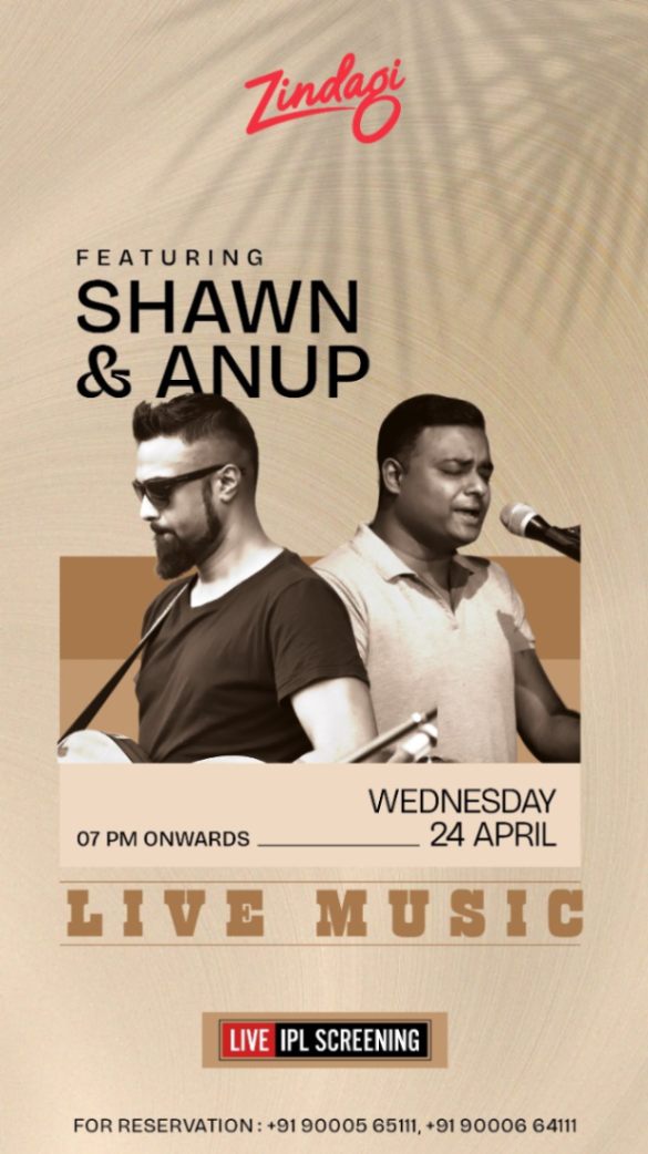 Wednesday Night Live Music - Ft Shawn & Anup